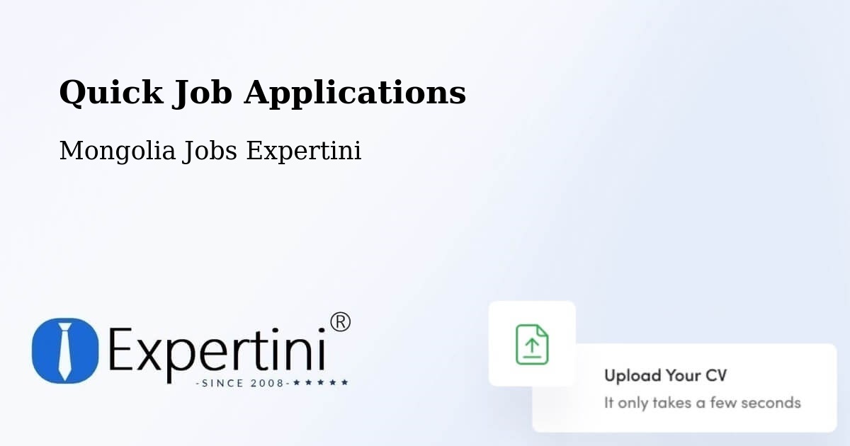 Quick Apply Feature – Darhan - Mongolia Jobs Expertini